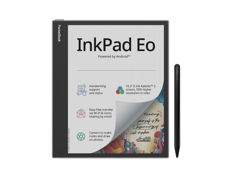 PocketBook InkPad Eo: Leistungsstarkes 10,3-Zoll-E-Note-Gerät mit Farbbildschirm